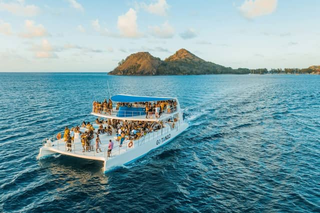 Ibiza Boat Party: DJ, Open Bar & Swim Stops
