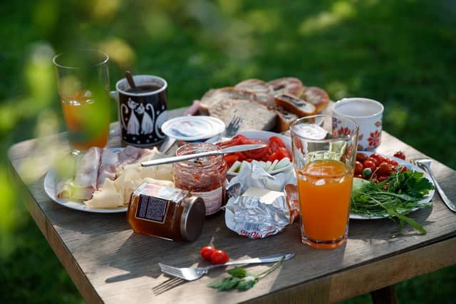 Farmhouse Breakfast & Orchard Walk