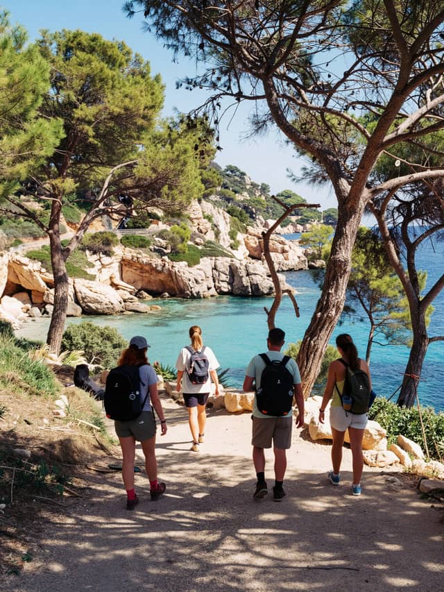 Paseo costero por Cala Salada y snorkel salvaje
